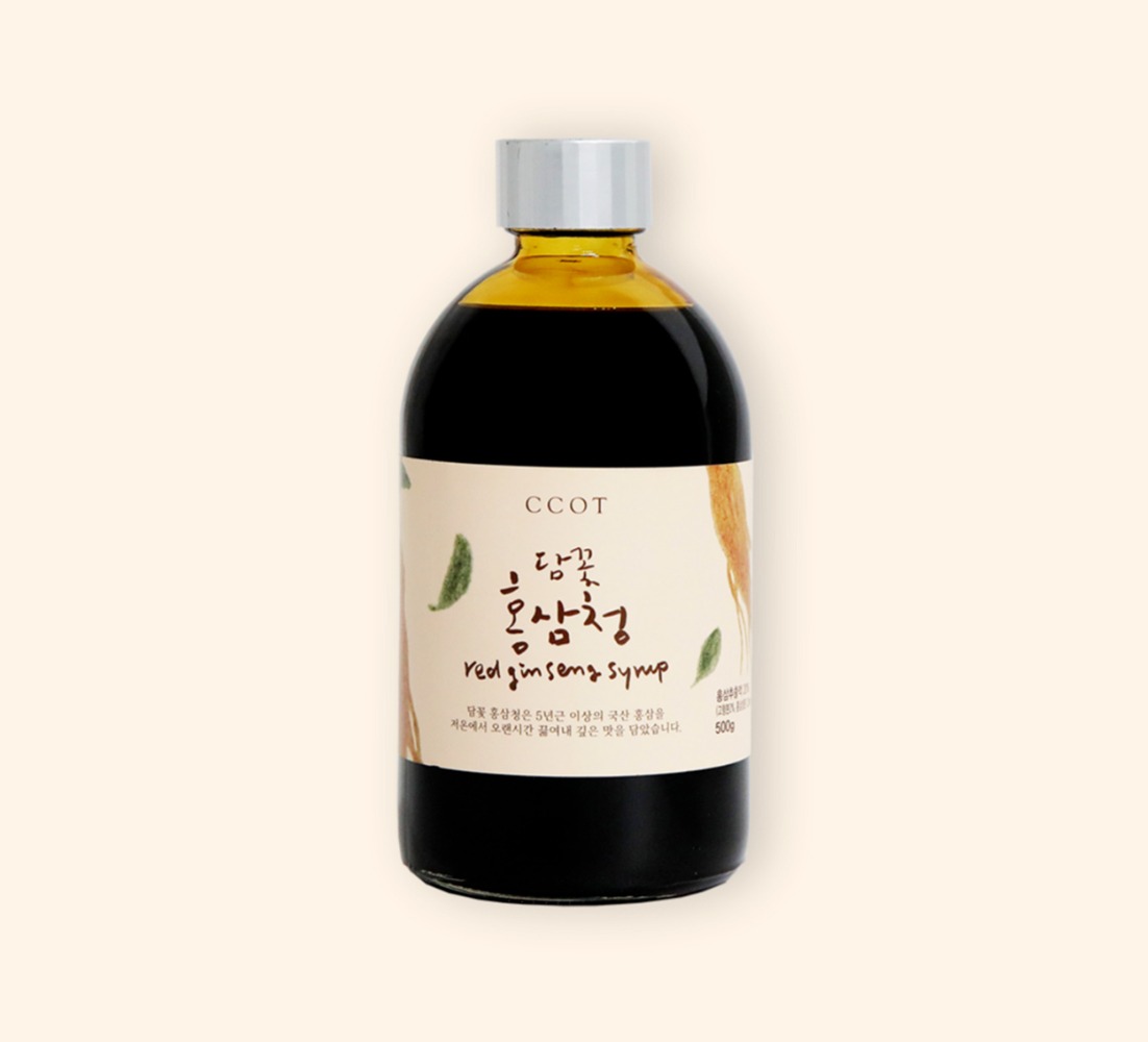 [담꽃]국산 홍삼청 500g
