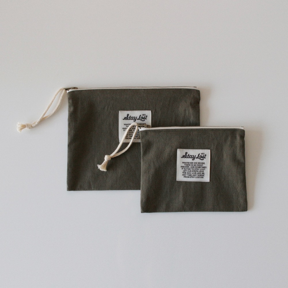 [STAY LOST]파우치 Stay Long Project Pouch - 2size
